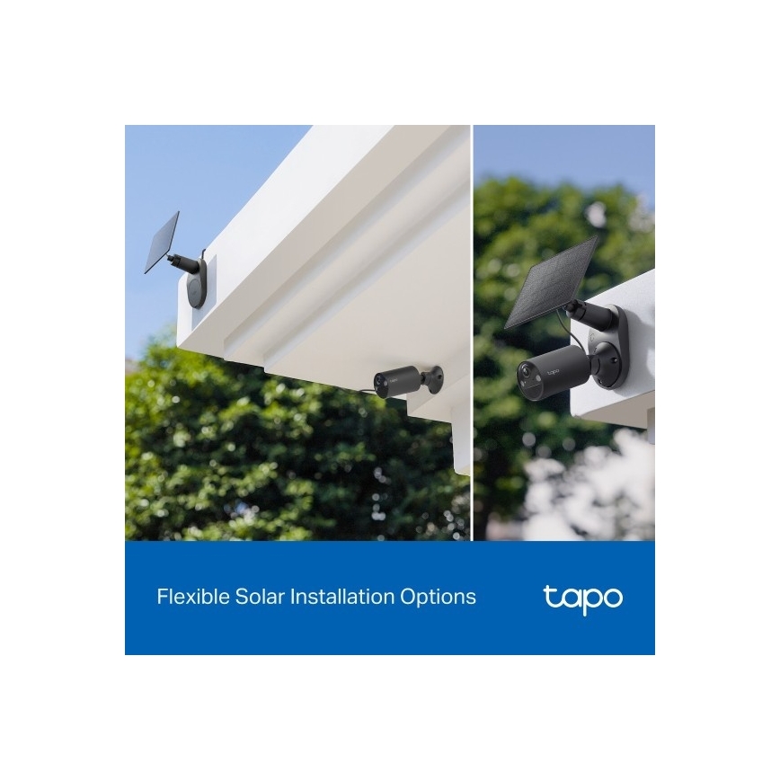 TP-Link - Lauko saulės energija maitinama IP65 Wi-Fi kamera