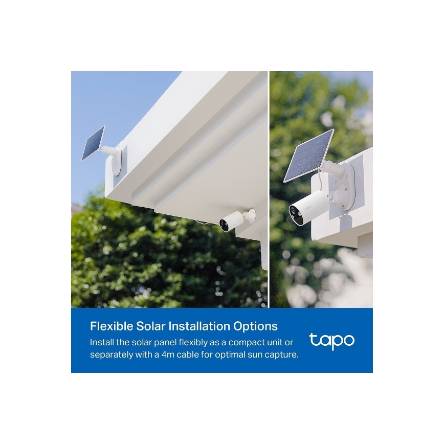 TP-Link - Lauko saulės kamera IP65 Wi-Fi
