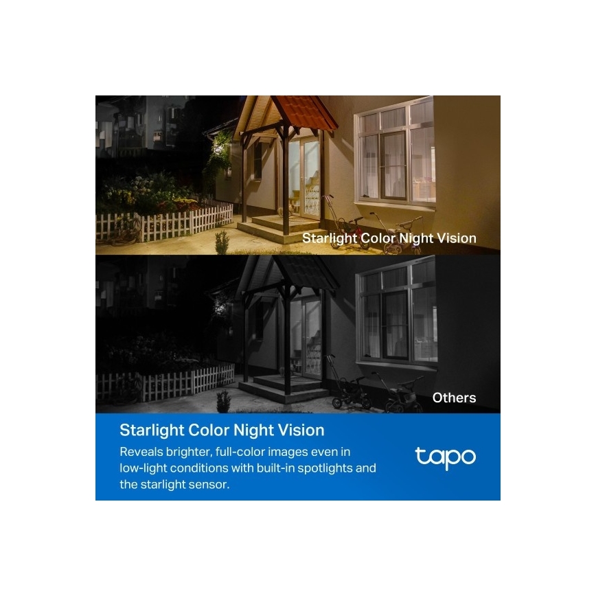 TP-Link - Lauko saulės kamera IP66 Wi-Fi