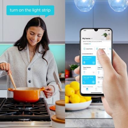 TP-Link - LED RGBW reguliuojama juosta 5 m LED/20,5W/230V Wi-Fi