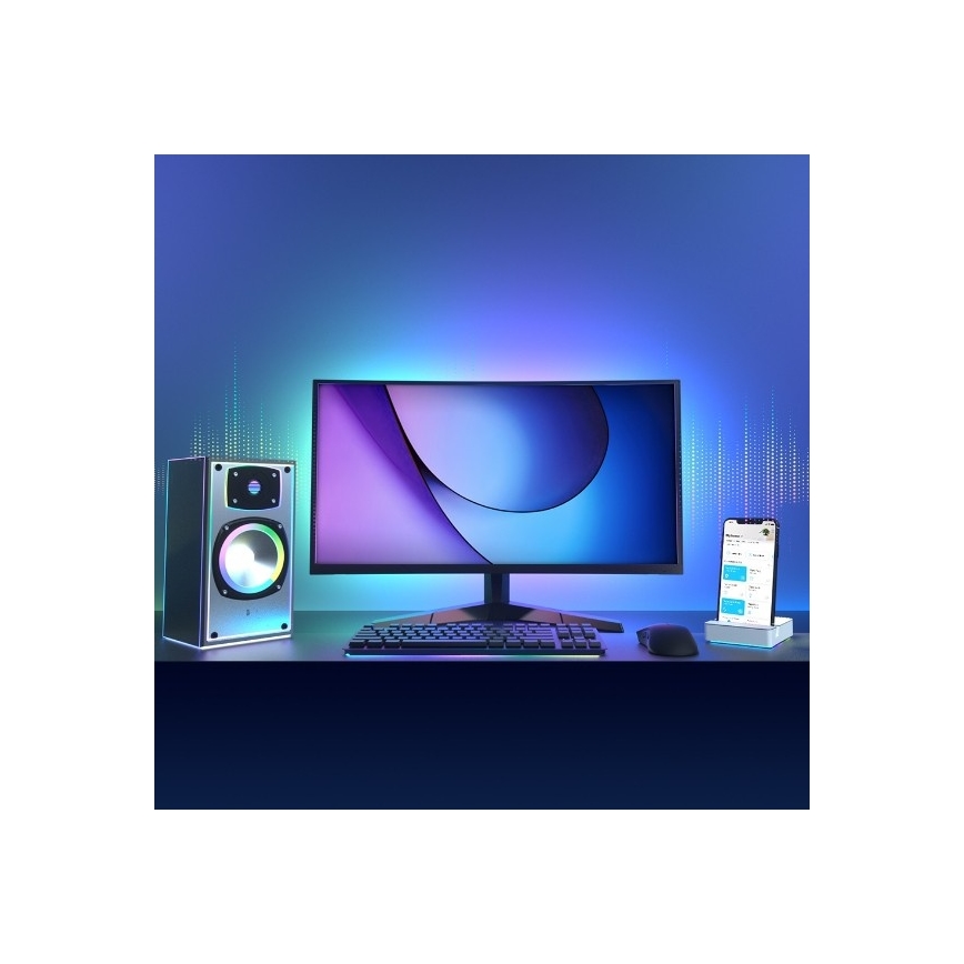 TP-Link - LED RGBW reguliuojama juosta 5 m LED/20,5W/230V Wi-Fi