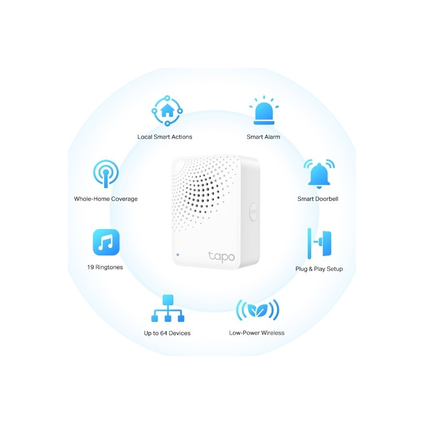 TP-Link - MATTER Wi-Fi išmanusis centras Tapo H100