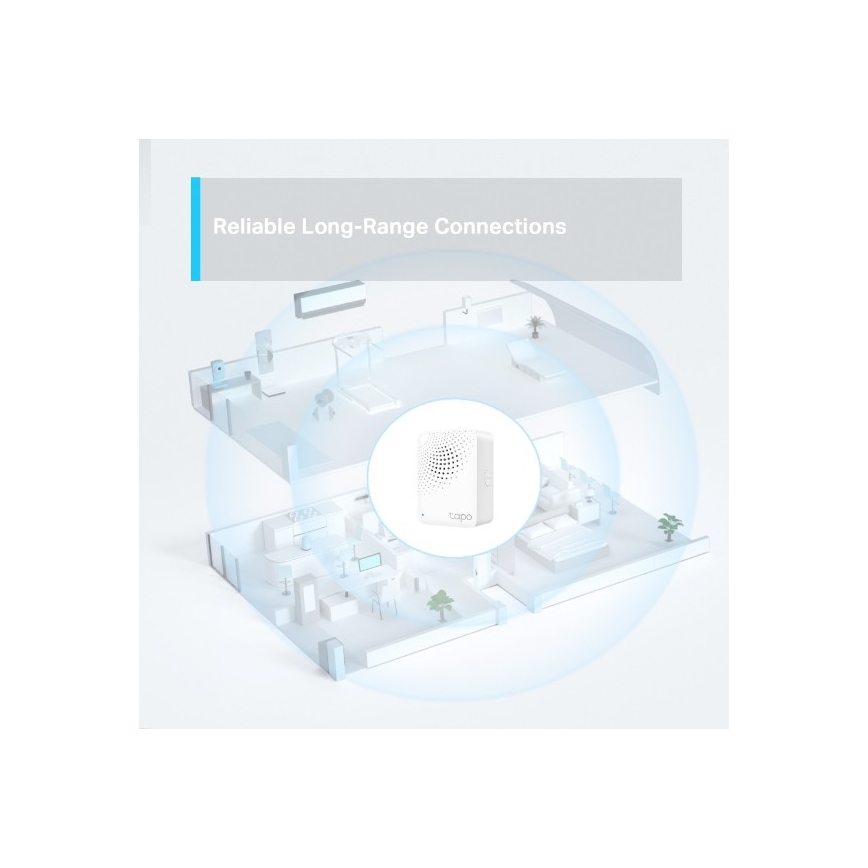TP-Link - MATTER Wi-Fi išmanusis centras Tapo H100