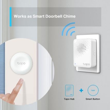 TP-Link - MATTER Wi-Fi išmanusis centras Tapo H100