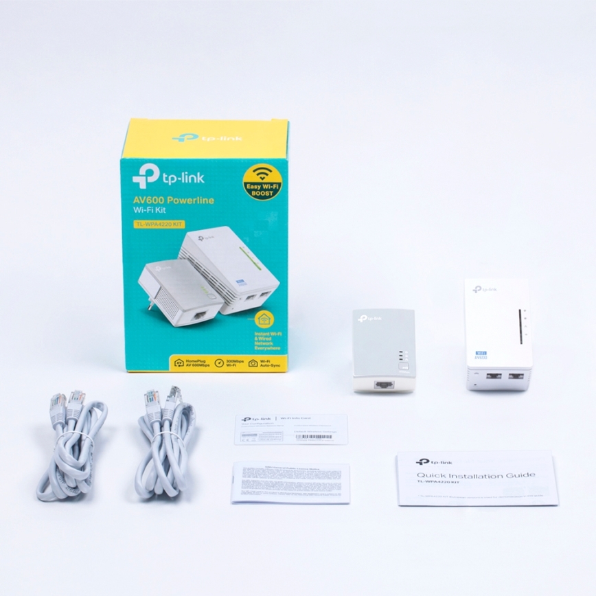 TP-Link - Powerline Wi-Fi pradinis rinkinys