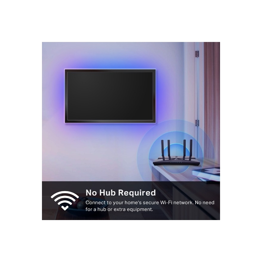 TP-Link - reguliuojama LED RGBW juosta 5 m LED/13W/230V Wi-Fi