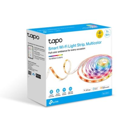 TP-Link - reguliuojama LED RGBW juosta 5 m LED/13W/230V Wi-Fi