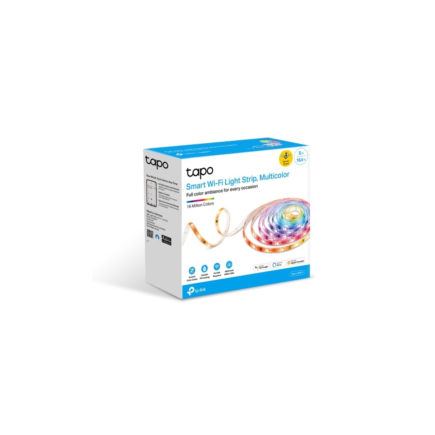 TP-Link - reguliuojama LED RGBW juosta 5 m LED/13W/230V Wi-Fi
