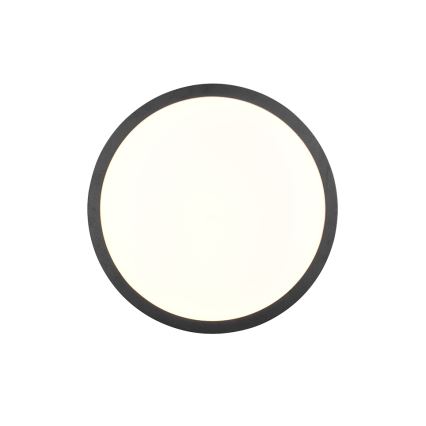 Trio - Dimeriu reguliuojamas LED lubinis šviestuvas ISEO LED/24W/230V 3000K skersmuo 40 cm juodas