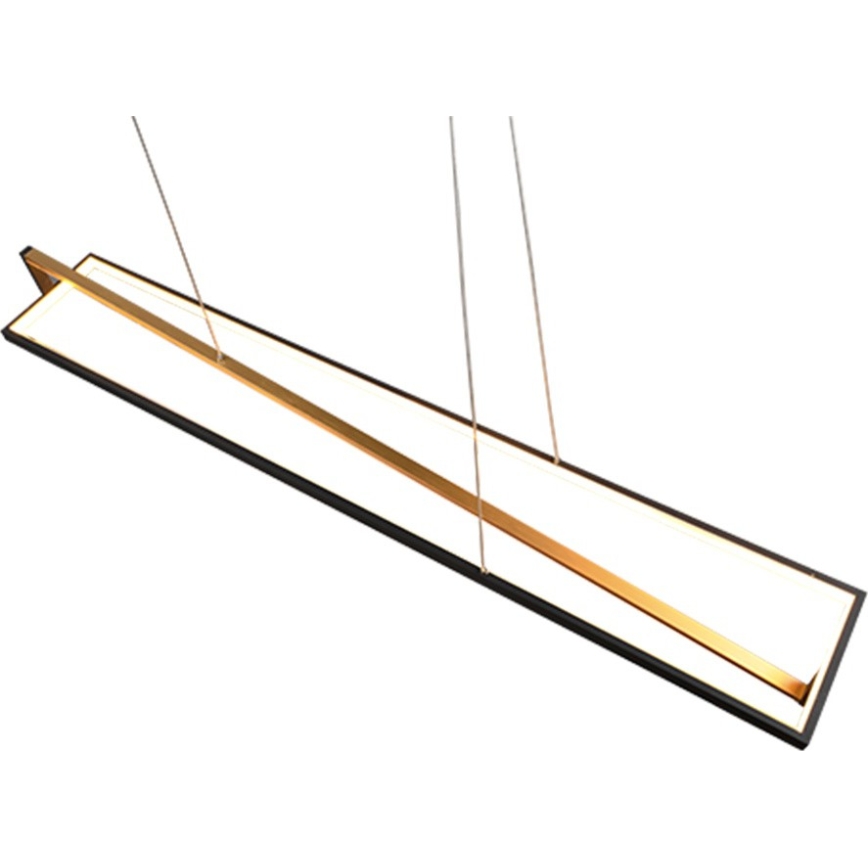 Trio - Dimeriuojamas pakabinamas šviestuvas ant laido EDGE LED/35W/230V 2300/3000/4000K juoda/auksinė