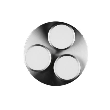 Trio - LED reguliuojamas lubinis šviestuvas FRANKLIN 3xLED/8,5W/230V 3000K Ø 35 cm matinis chromas