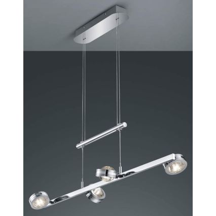 TRIO - LED Ant virvės kabinamas lubinis šviestuvas LENTIL 8xLED/2,3W/230V