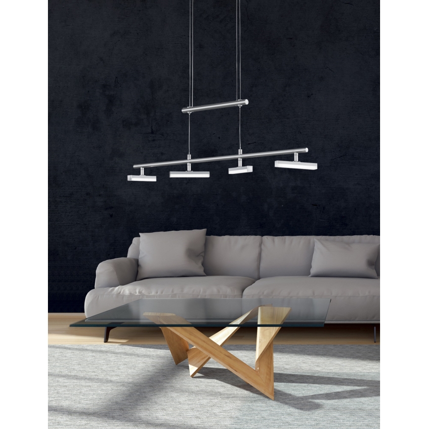 Trio - LED Pritemdomas pakabinamas sietynas OPIUM 4xLED/4W/230V