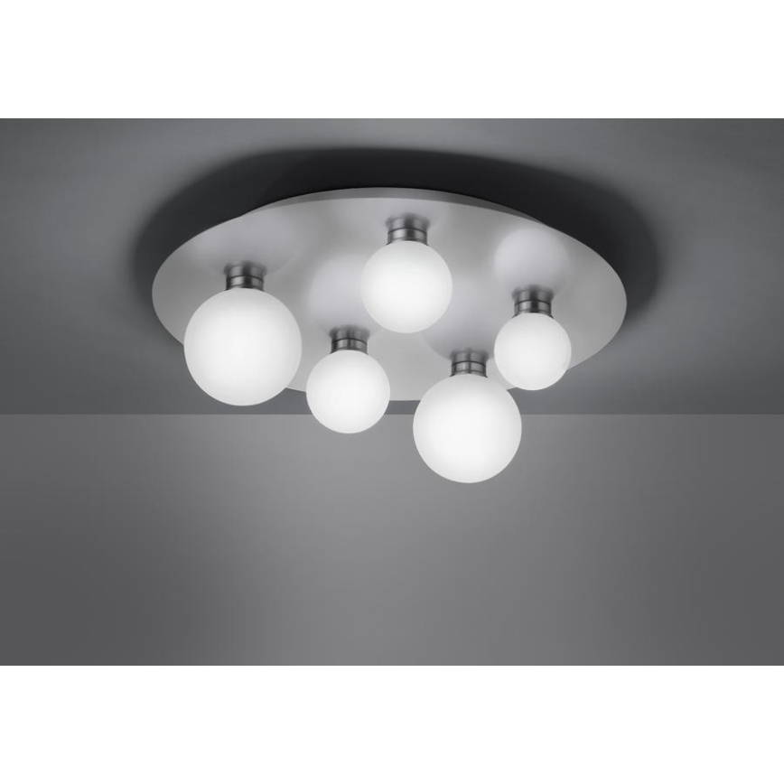 Trio - LED RGB Reguliuojamas lubinis šviestuvas DICAPO 5xLED/3W/230V 3000-5000K + valdymo pultas