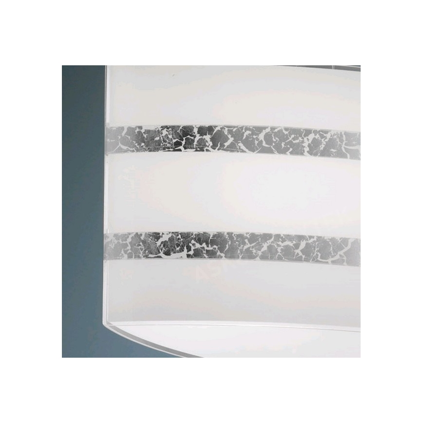 Trio - Pakabinamas sietynas NIKOSIA 2xE27/40W/230V sidabras