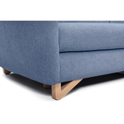 Trivietė sofa AVESTA mėlyna