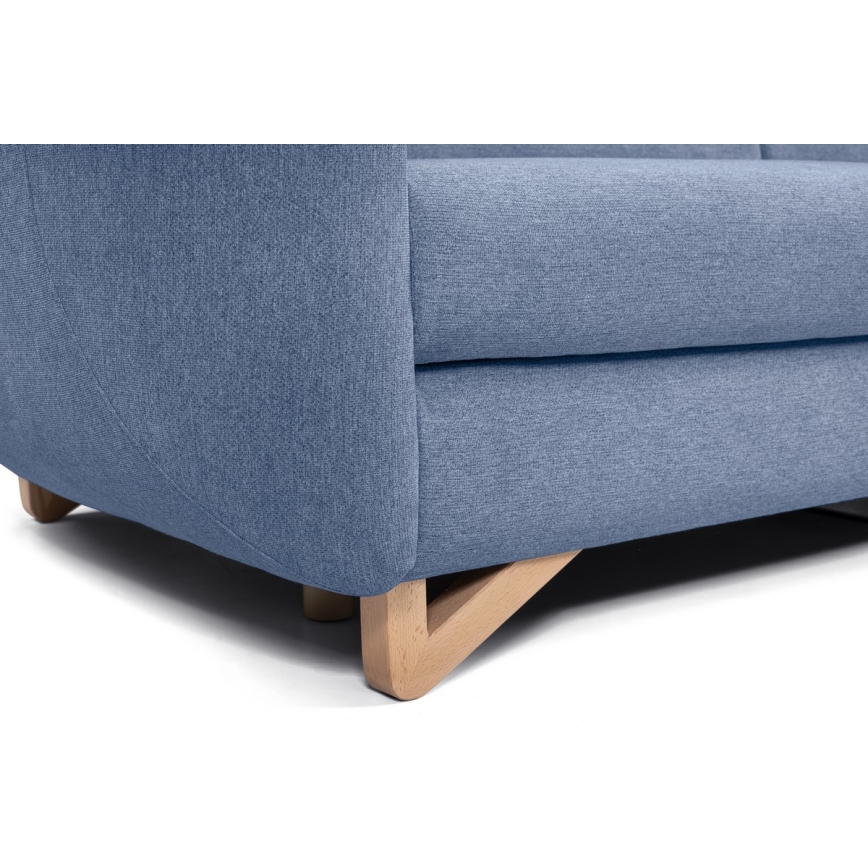 Trivietė sofa AVESTA mėlyna