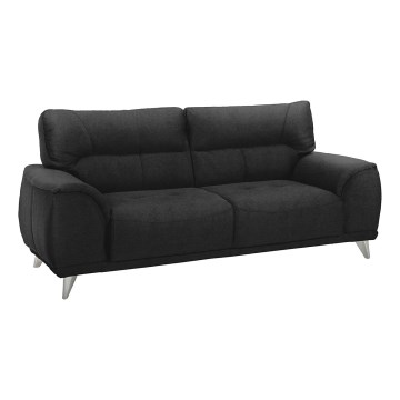 Trivietė sofa LIVORNO juoda