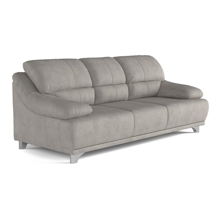 Trivietė sofa RIMINI šviesiai pilka