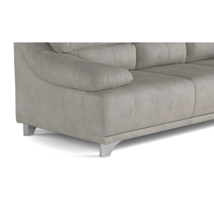 Trivietė sofa RIMINI šviesiai pilka