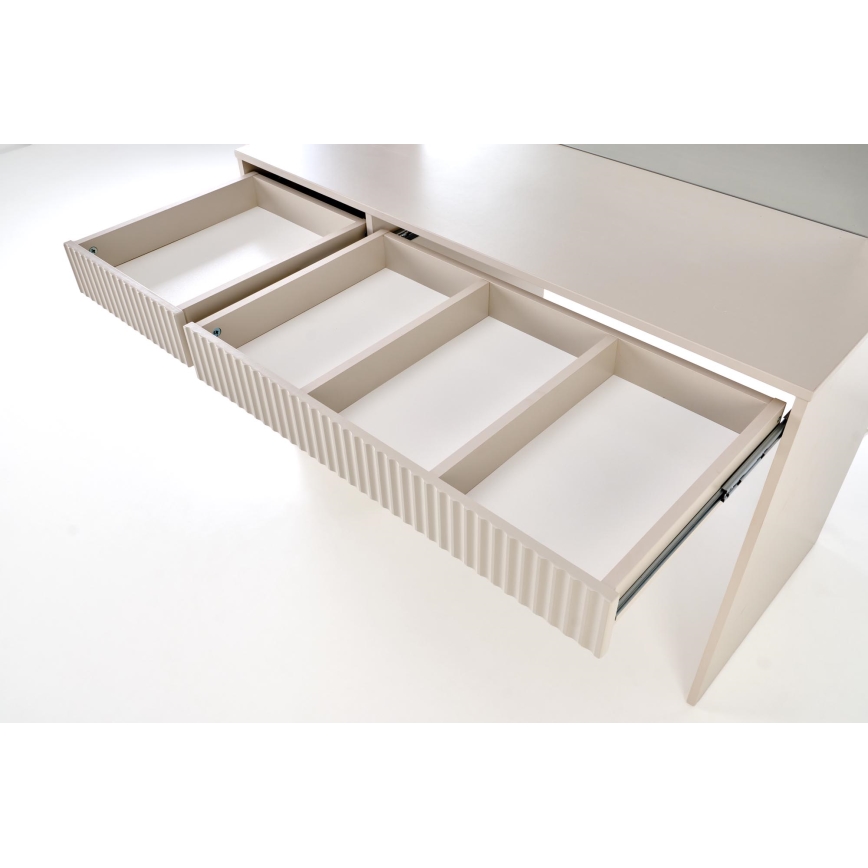 Tualetinis staliukas AMORIO 120x55 cm kašmyras