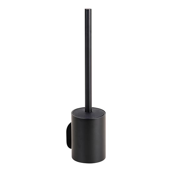 Tualeto šepetys 8x35,5 cm nerūdijančio plieno/juodas