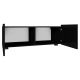 TV stalas CALABRINI 37x100 cm juoda