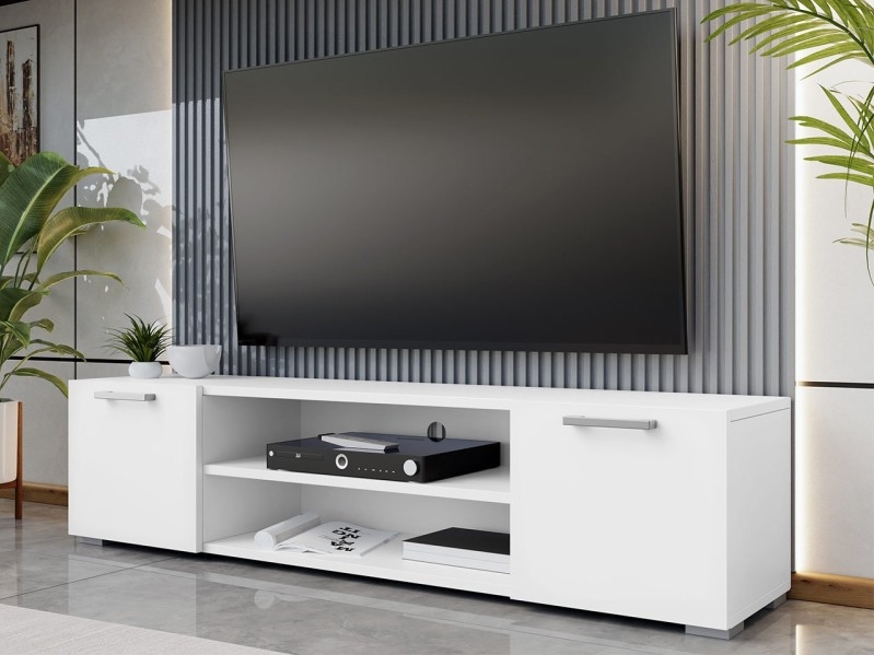 TV stalas GIMREN 36x156 cm balta