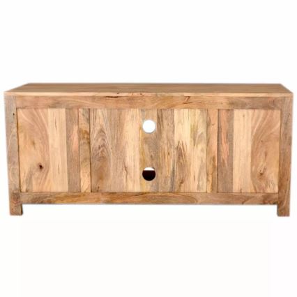 TV stalas HINA 60x140 cm medžio masyvo/mango medis