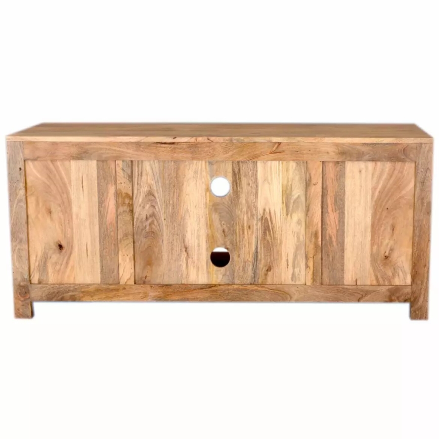 TV stalas HINA 60x140 cm medžio masyvo/mango medis