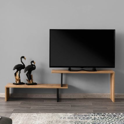 TV staliukas OVIT 44x153 cm rudas/juodas