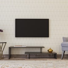 TV staliukas OVIT 45x120 cm antracitas/juodas