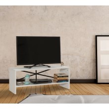 TV staliukas ROZI 45x90 cm baltas
