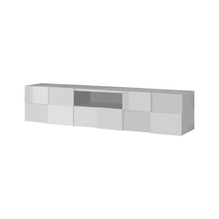 TV staliukas SERIAN 184x42x42 cm baltas