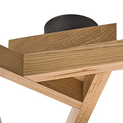 Tvirtinamas sietynas ANTONIO 3xE14/40W/230V ąžuolas
