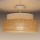 Tvirtinamas sietynas BOHO 1xE27/60W/230V diametras 40 cm kreminė/smėlio spalva