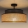 Tvirtinamas sietynas BOHO 1xE27/60W/230V diametras 40 cm ruda/smėlio spalva