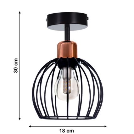 Tvirtinamas sietynas CELTA 1xE27/40W/230V