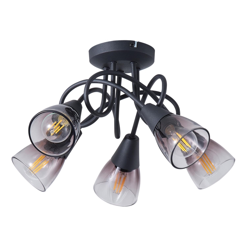 Tvirtinamas sietynas CLASSY 5xE14/7W/230V