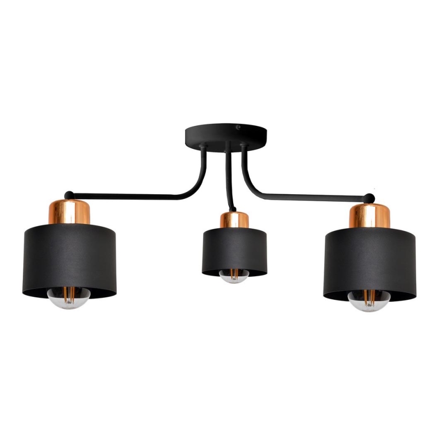 Tvirtinamas sietynas EDISON 3xE27/15W/230V