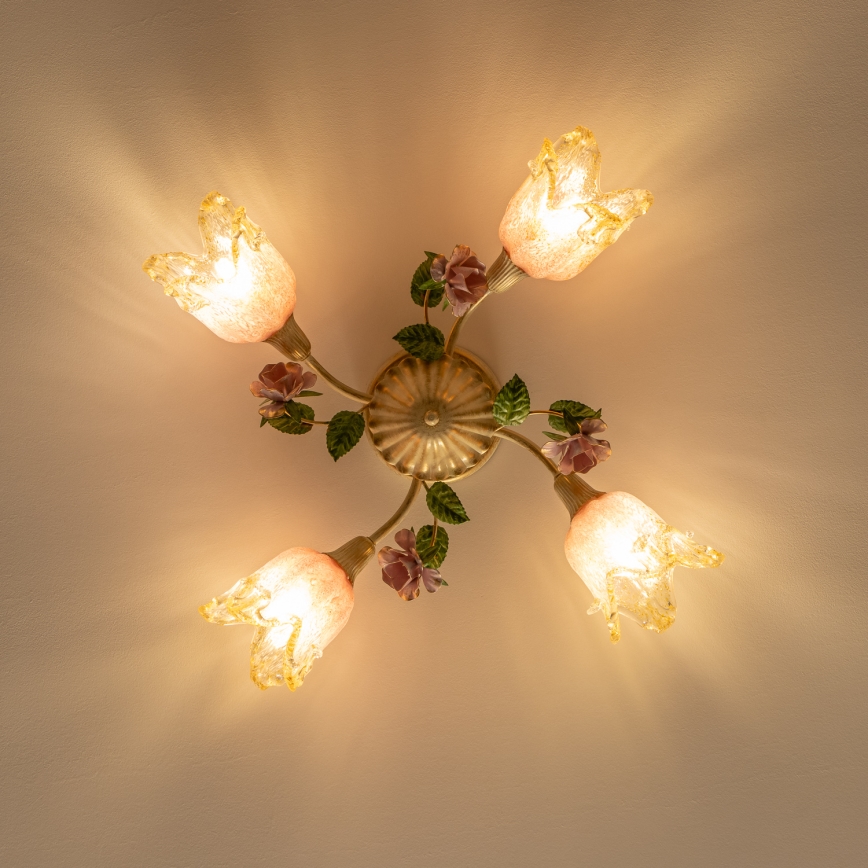 Tvirtinamas sietynas FIORINTINO 4xE14/40W/230V