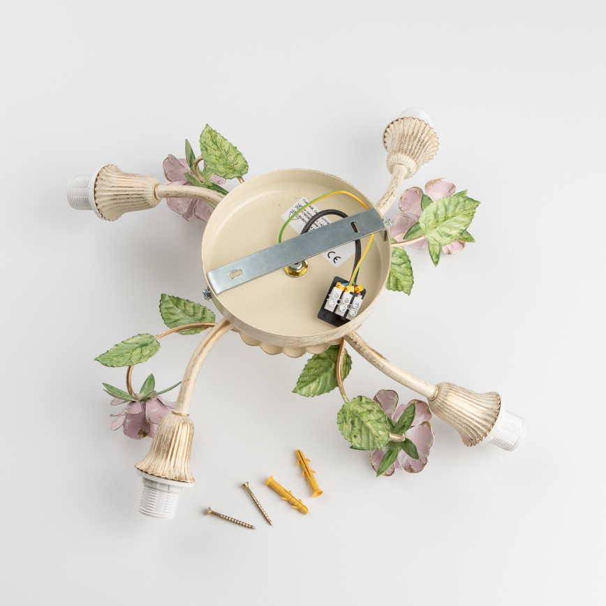 Tvirtinamas sietynas FIORINTINO 4xE14/40W/230V