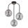 Tvirtinamas sietynas GAMMA 3xE14/10W/230V juoda