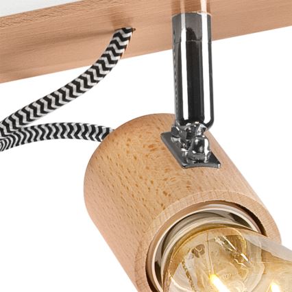 Tvirtinamas sietynas GUSTAVO 2xE27/60W/230V bukas