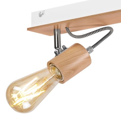 Tvirtinamas sietynas GUSTAVO 3xE27/60W/230V bukas
