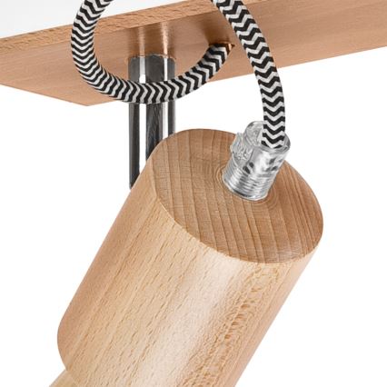 Tvirtinamas sietynas GUSTAVO 3xE27/60W/230V bukas