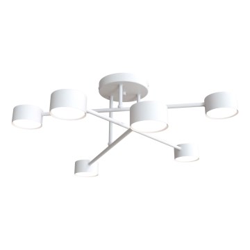 Tvirtinamas sietynas HALO 6xGX53/8W/230V balta