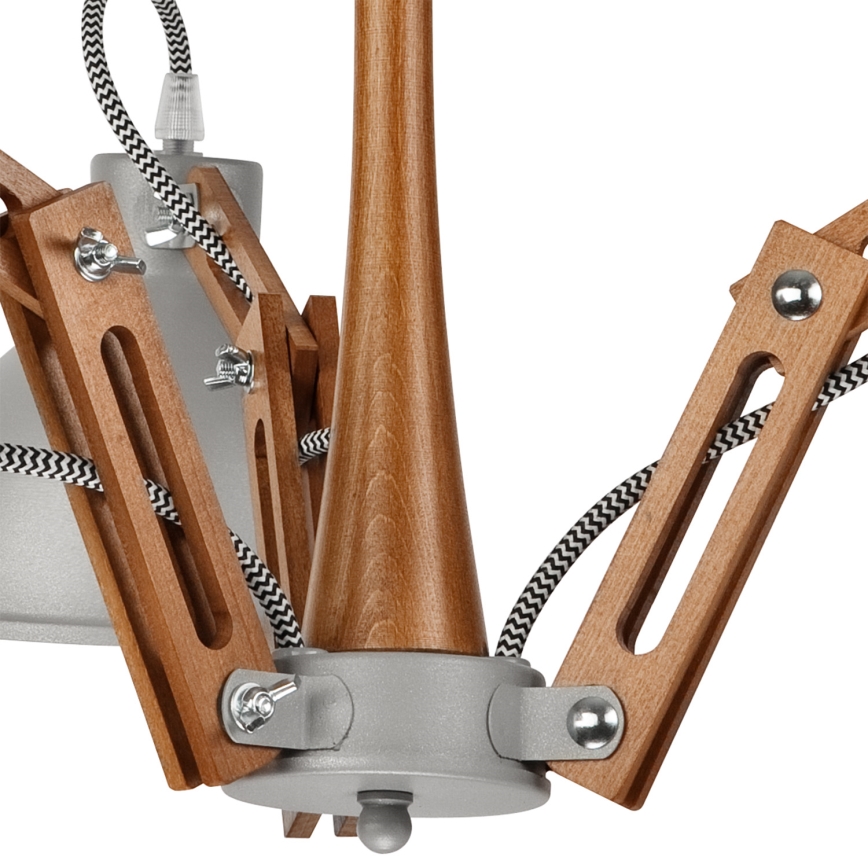 Tvirtinamas sietynas MARCELLO 3xE27/60W/230V bukas
