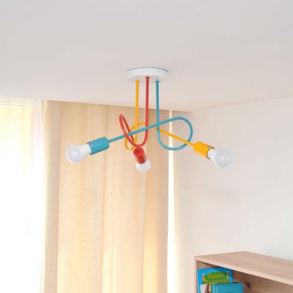 Tvirtinamas sietynas OXFORD 3xE27/15W/230V
