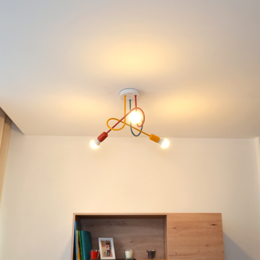 Tvirtinamas sietynas OXFORD 3xE27/15W/230V